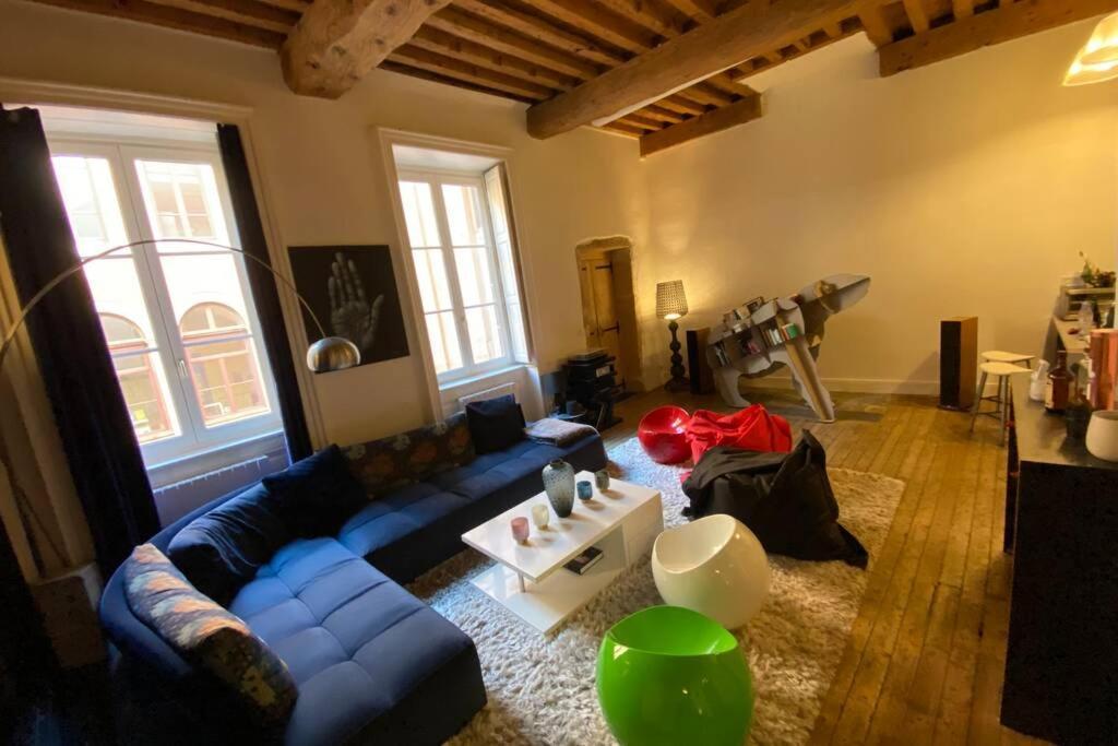 Apartament Esprit Loft Design Hyper Centre Lyon 1Er Zewnętrze zdjęcie