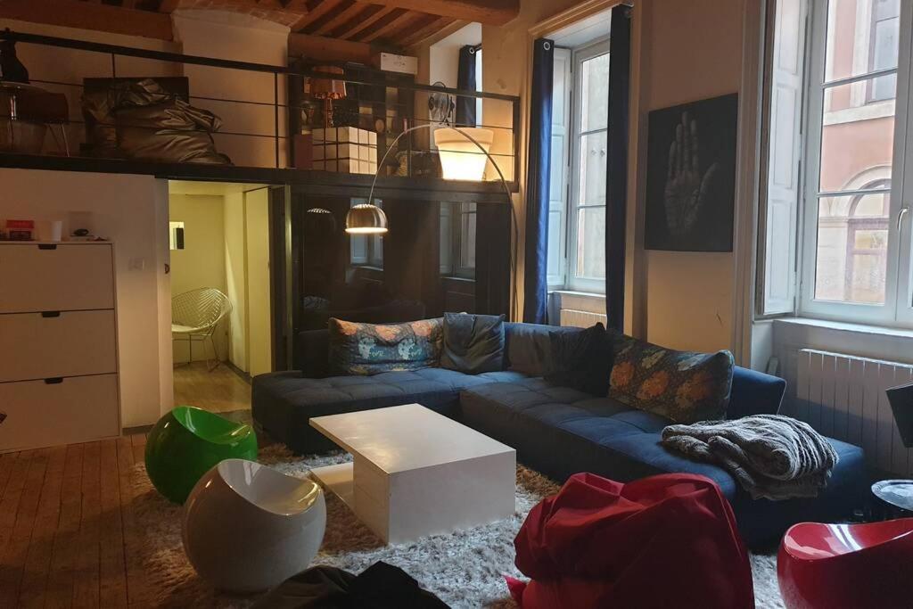 Apartament Esprit Loft Design Hyper Centre Lyon 1Er Zewnętrze zdjęcie